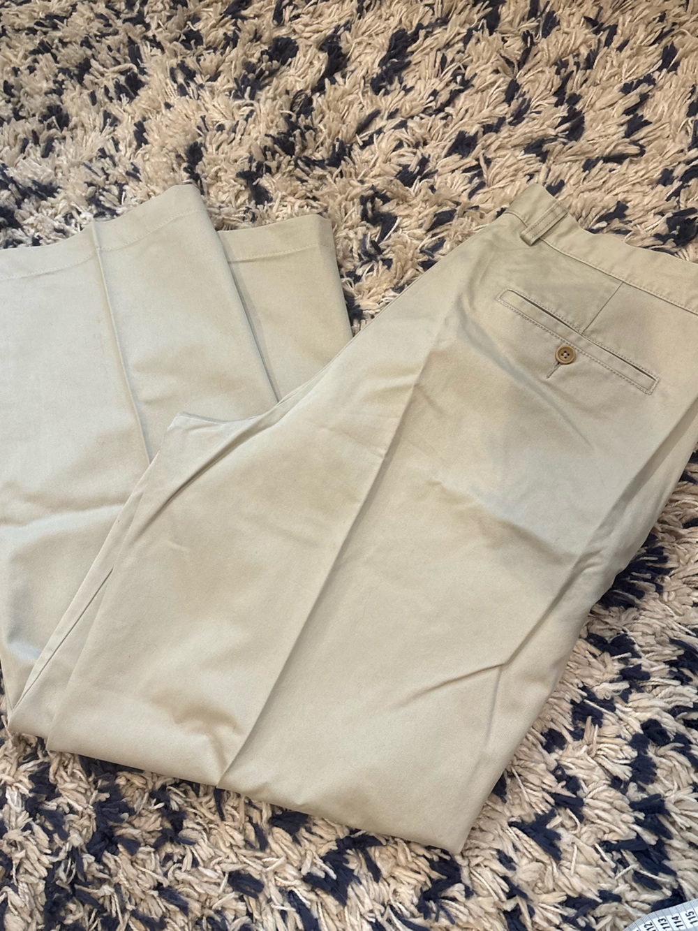 J. Crew Men's Light Tan cotton Chino Pants 36x30 - Picture 4 of 7